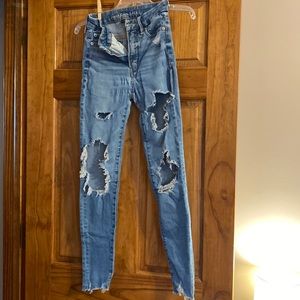 American Eagle Super Hi-Rise Jegging